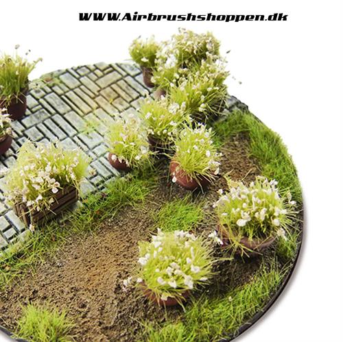 Shrub Tufts 6mm self-adhesive - White GSW